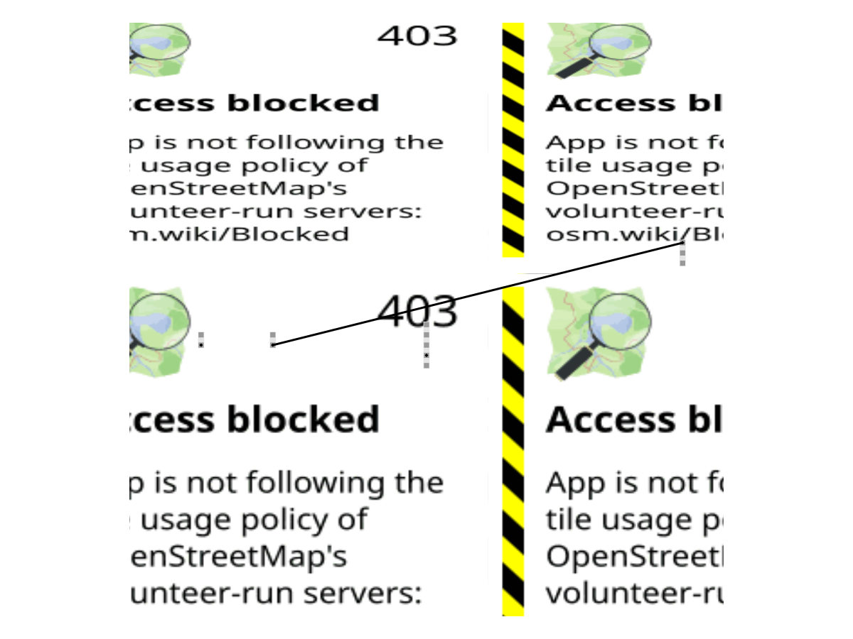 Example block output